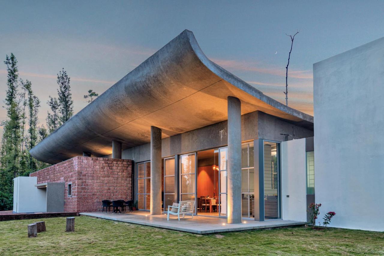 Saffronstays Cafella- A 3-Bdr Elliptical-Roof Villa In Chikmagalur Mudigere Exterior photo